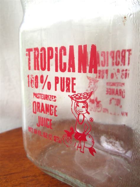 Vintage tropicana glass bottle. Things To Know About Vintage tropicana glass bottle. 